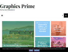 Tablet Screenshot of graphicsprime.com